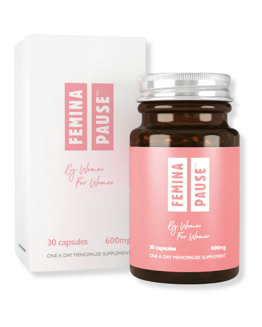 Feminapause menopause supplement bottle