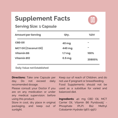 Menopause supplement ingredient list