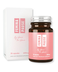 Feminapause menopause supplement bottle