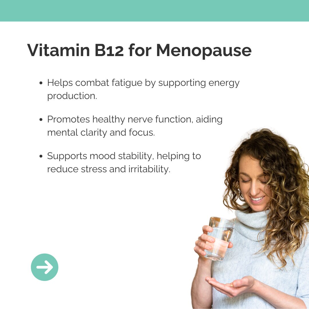 B12 menopause benefits illustration