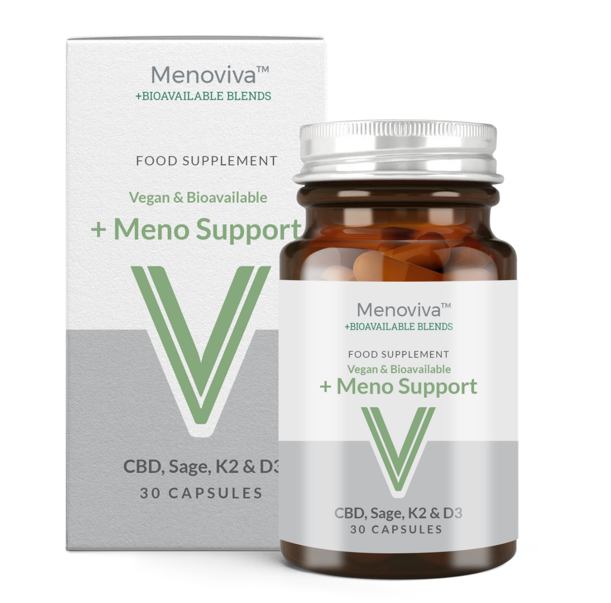 Menopause Support ft. MenoViva bottle