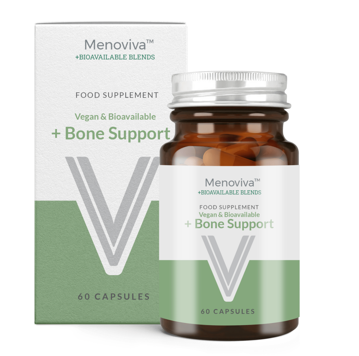 Bone Support ft. MenoViva bottle